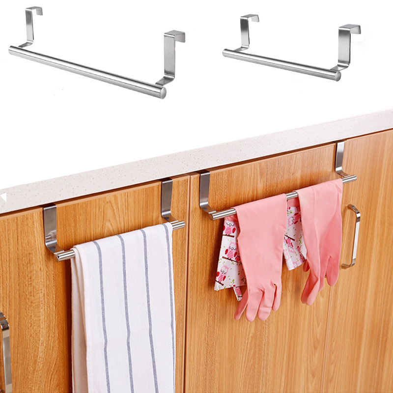 Commercial Kitchen Door - ドアに取り付けるドリル不要のタオル掛け、ラジエーター用キッチン伸縮式タオル掛け、ラジエータータオル掛けホルダーハンガー（キッチンとバスルーム用）