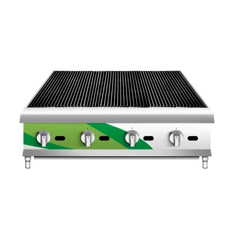 Commercial Kitchen Grill - ガスバーベキューグリル,業務用調理器具,木炭,GBL-4
