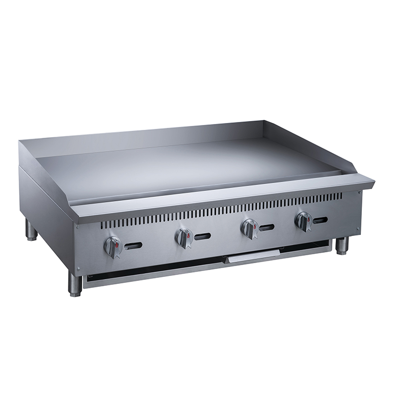 Commercial Kitchen Grill - # トップセールス工場製 ステンレス製業務用カウンター天板ガス鋳鉄グリドルマシン ガスグリルキッチン