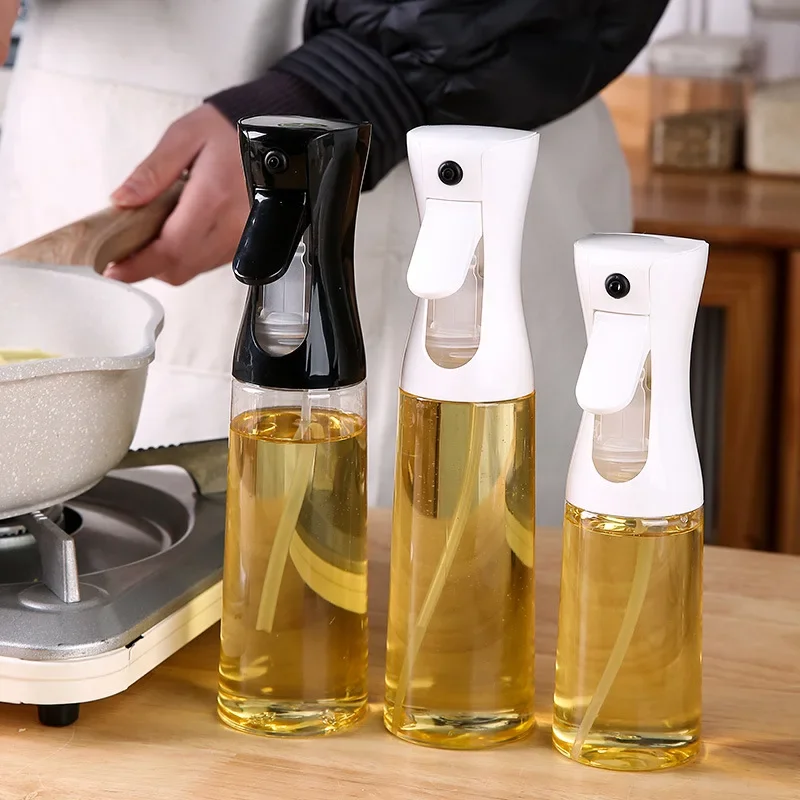 Commercial Kitchen Sprayer - プレス式オイルスプレーボトル 200/300/500ML キッチン食用油噴霧器屋外バーベキューオイルスプレーボトル酢醤油