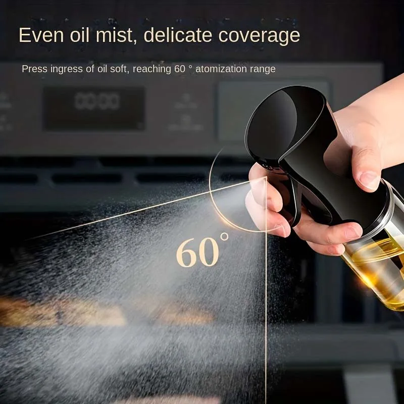 Commercial Kitchen Sprayer - キッチンオイルスプレーボトル、バーベキュー用オリーブ酸スプレー、ベーキングオイルディスペンサー、ネブライザーアクセサリー、ガジェット、200、300、500ml