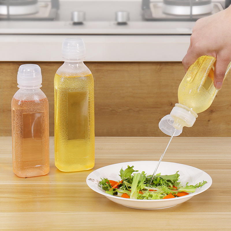Commercial Kitchen Sprayer - 300/500 ミリリットルスクイズ調味料ボトルスクリーミングオイルボトルオイルスプレーボトル醤油ボトルオリーブオイル容器キッチン用品