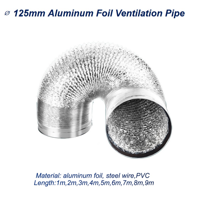 Commercial Kitchen Ventilation - 換気チューブ,スケーラブルなスモークチューブ,キッチンコンセント,バスルームの排気乾燥機,厚さ125mm