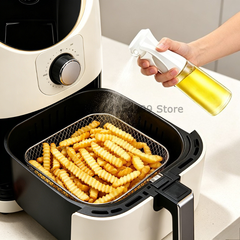 Commercial Kitchen Sprayer - 調理用オイルスプレー - オリーブオイルディスペンサーボトルスプレーヤーミスト-再利用可能な食品グレードオイルビネガー、スプレーボトルキッチンアクセサリー