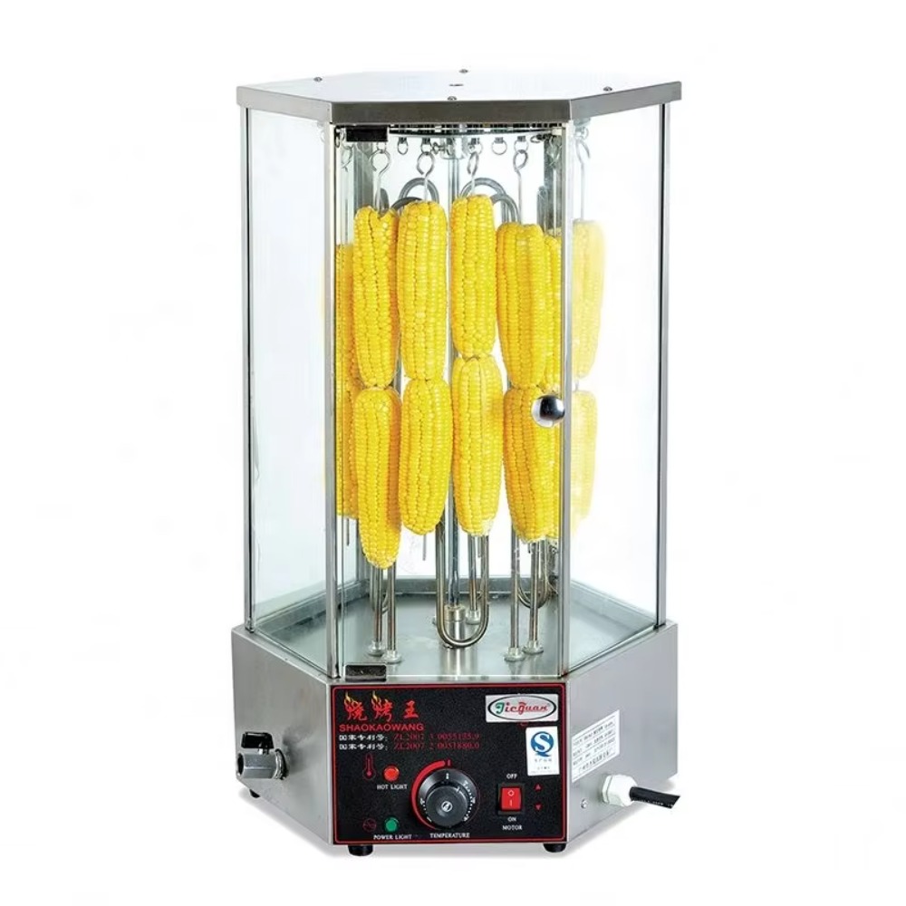 Commercial Kitchen Grill - 回転式コーンコブ＆ケバブ焼き機、業務用厨房機器、BBQグリル、電気ロティサリー