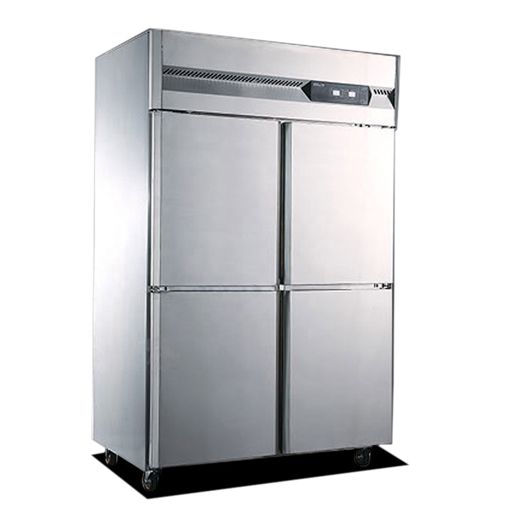 Commercial Kitchen Door - ステンレス製業務用4ドア冷凍冷蔵庫