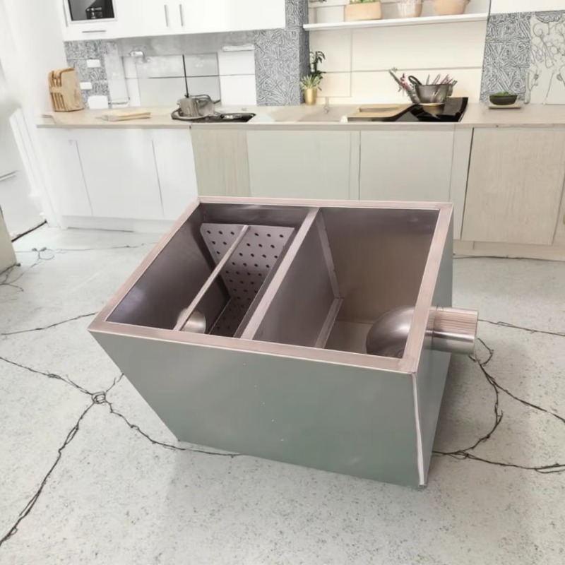 Commercial Kitchen Grease Trap - 業務用厨房シンク用新型ステンレス製グリーストラップ、レストラン用グリーストラップ