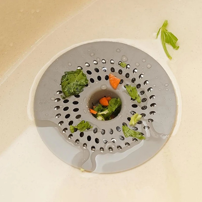 詰まり防止シリコン製床排水口ステッカー 浴室下水道ヘアフィル - Commercial Kitchen Grease Trap のレビューと価格