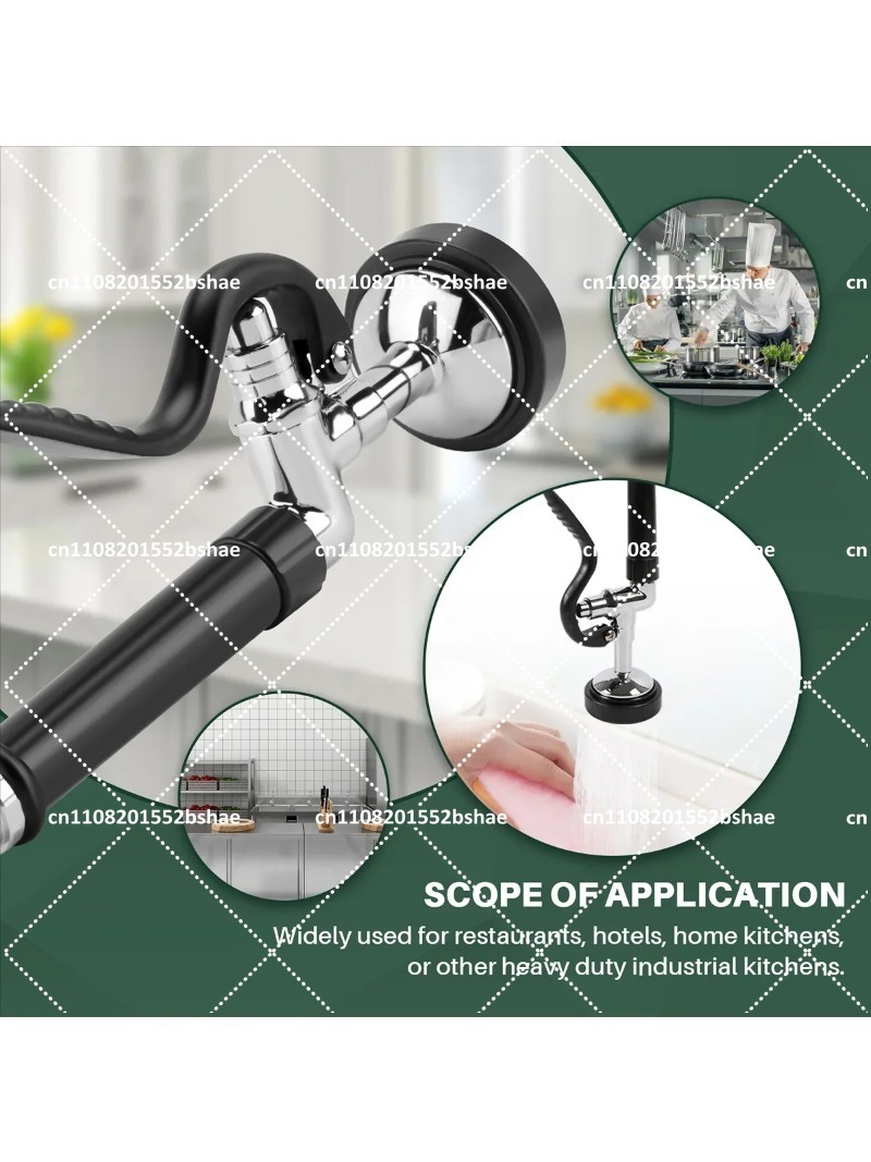 業務用厨房プレリンススプレーヤー蛇口部品交換 - Commercial Kitchen Sprayer のレビューと価格