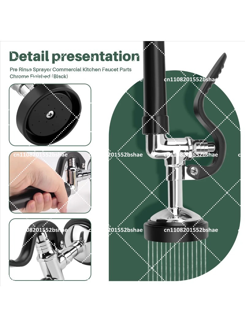 業務用厨房プレリンススプレーヤー蛇口部品交換 - Commercial Kitchen Sprayer のレビューと価格