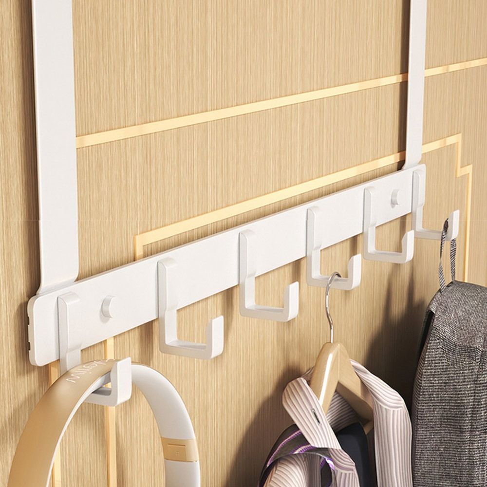 ドア上の収納フック 6 フック洋服コート帽子タオルハンガーホ - Commercial Kitchen Utensil Organizer のレビューと価格