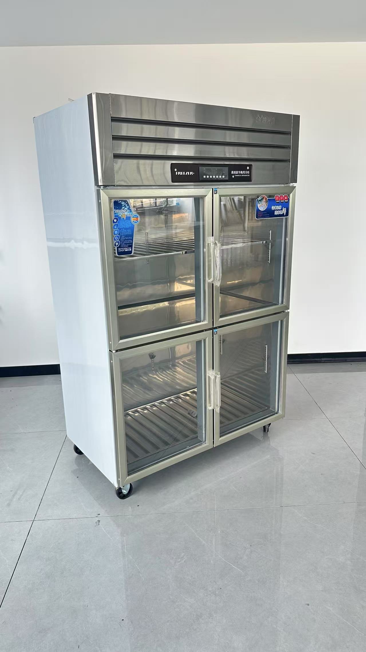 業務用高性能6ドアステンレス製縦型冷凍冷蔵庫（レストラン厨房 - Commercial Kitchen Door のレビューと価格
