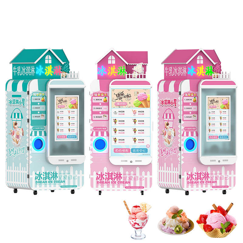 業務用ソフトクリームメーカー 小型アイスクリーム自動販売機  - Soft Serve Ice Cream Machine のレビューと価格