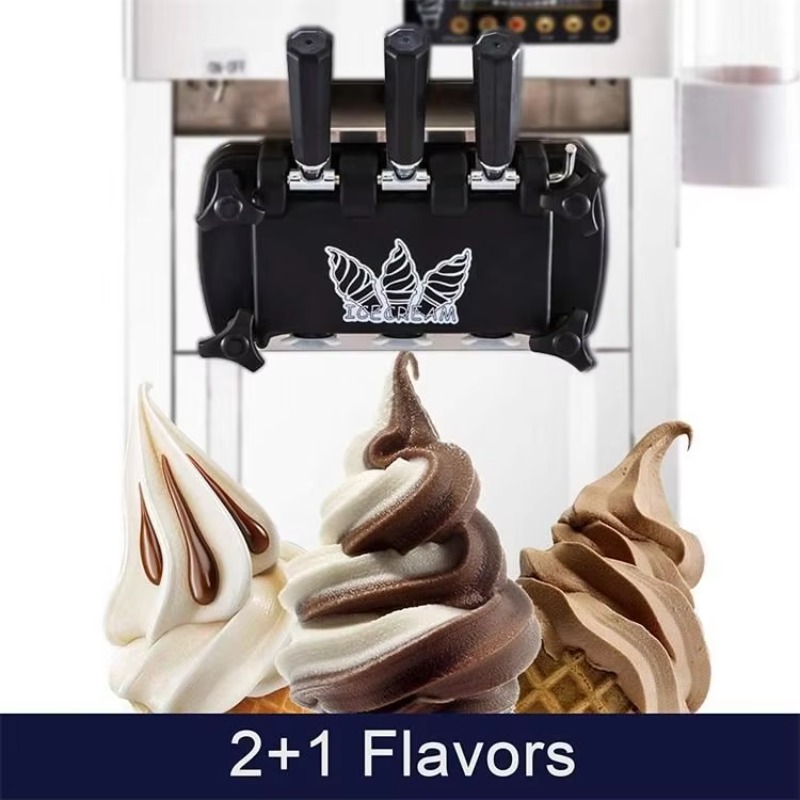 フロアスタンド型アイスクリームメーカー 5ディスペンサー 業 - Soft Serve Ice Cream Machine のレビューと価格