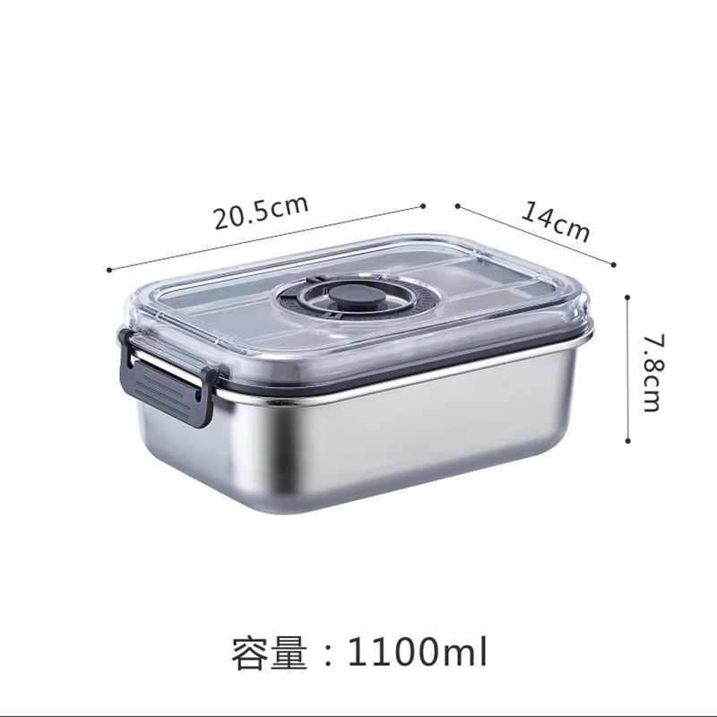 ステンレス製真空フードコンテナ、気密キッチン収納、野菜、果物 - Commercial Kitchen Utensil Organizer のレビューと価格