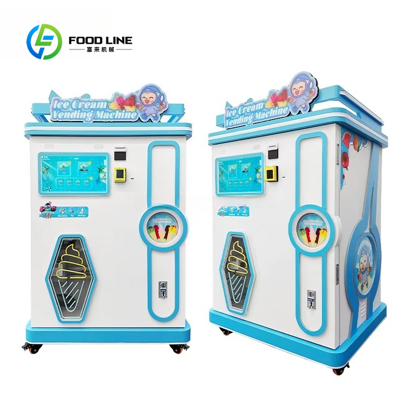 工場カスタマイズ 多種フレーバー ソフトクリーム自動販売機  - Soft Serve Ice Cream Machine のレビューと価格