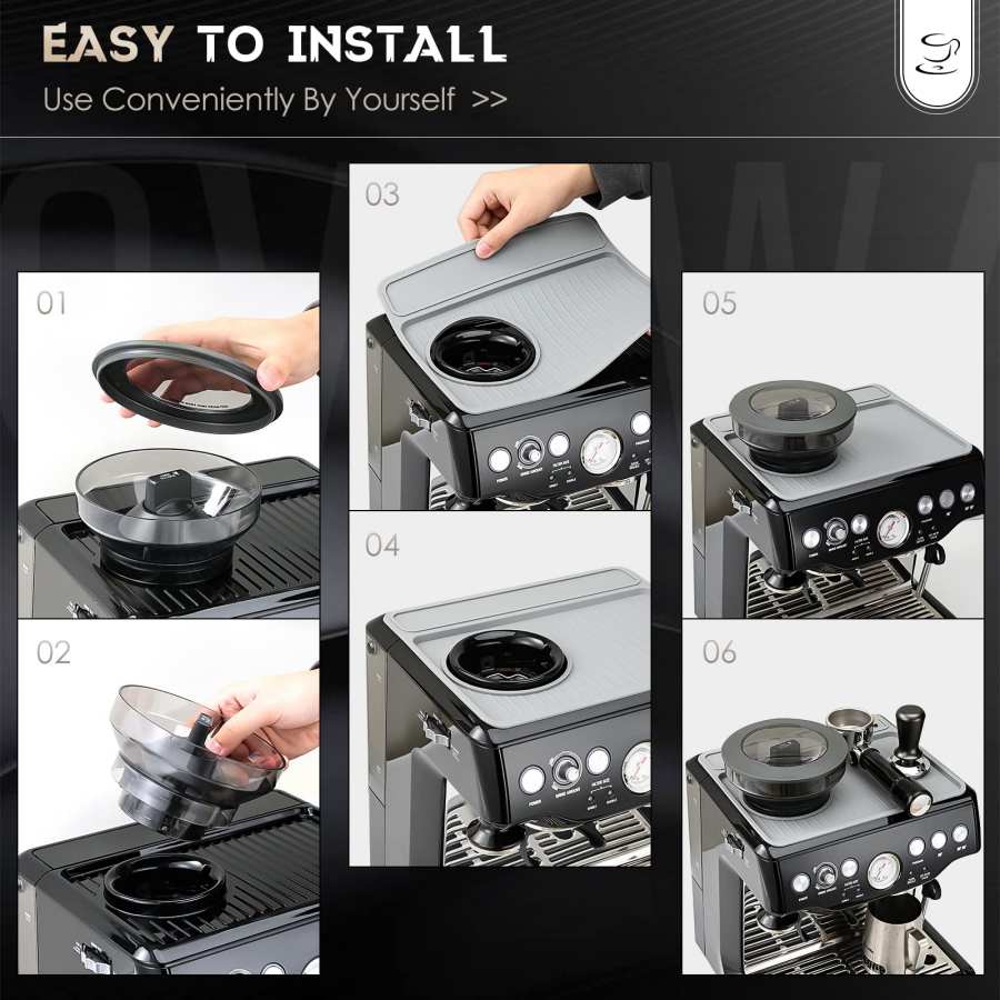 滑り止めシリコンコーヒーマット,ブレビル用,キッチンアクセサ - Breville Espresso Bes870 のレビューと価格