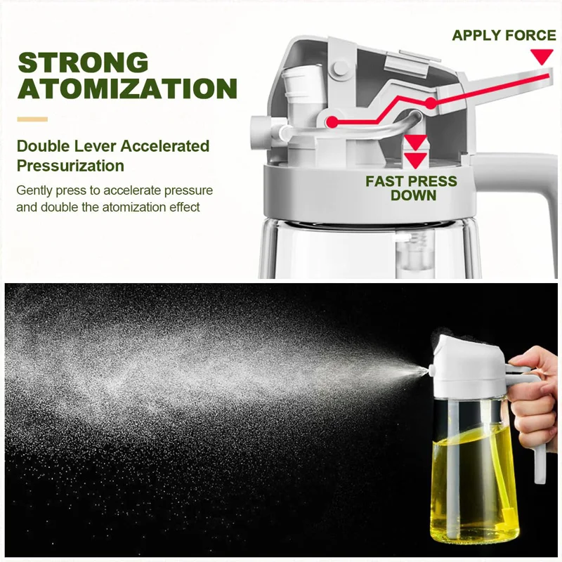 2 in 1 注ぐスプレー噴霧器キッチンフライヤーエアスプレ - Commercial Kitchen Sprayer のレビューと価格