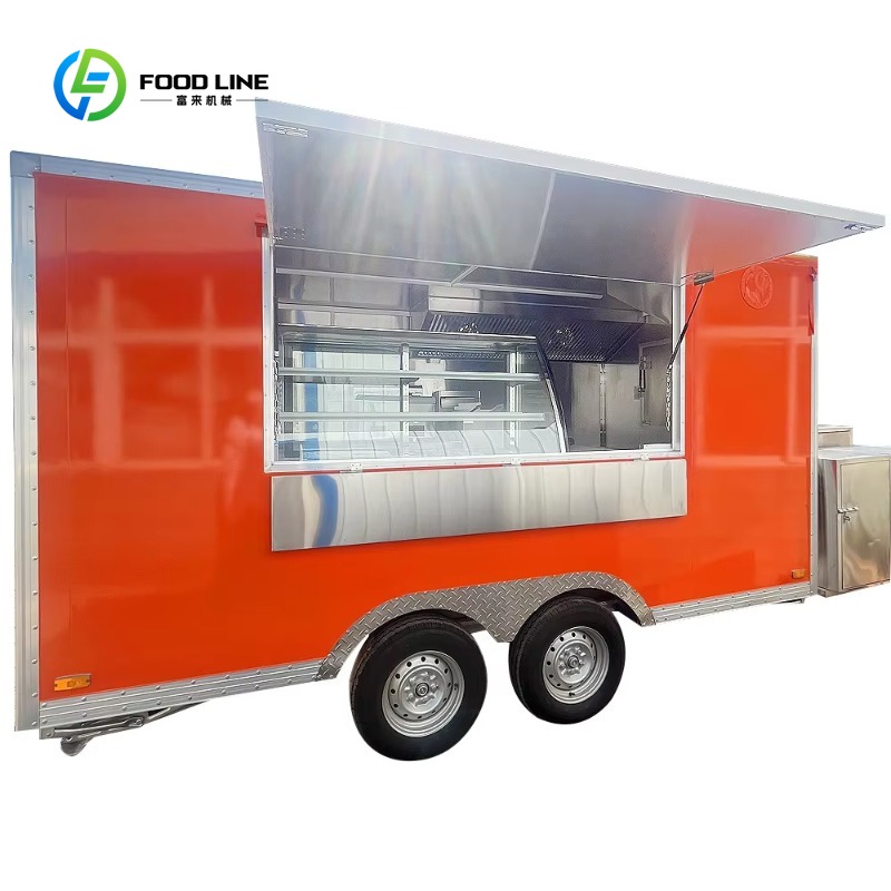 カスタマイズされた先進技術搭載フードトラック - スマート機 - Commercial Kitchen On Wheels のレビューと価格