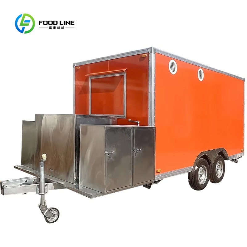 カスタマイズされた先進技術搭載フードトラック - スマート機 - Commercial Kitchen On Wheels のレビューと価格