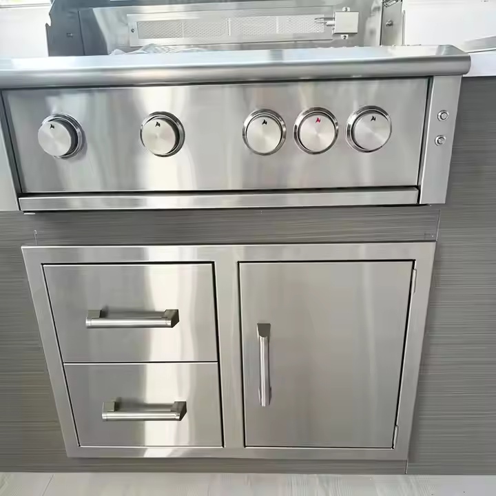信頼性の高い品質の2モジュール式引き出し付き業務用屋外グリル - Commercial Kitchen Grill のレビューと価格