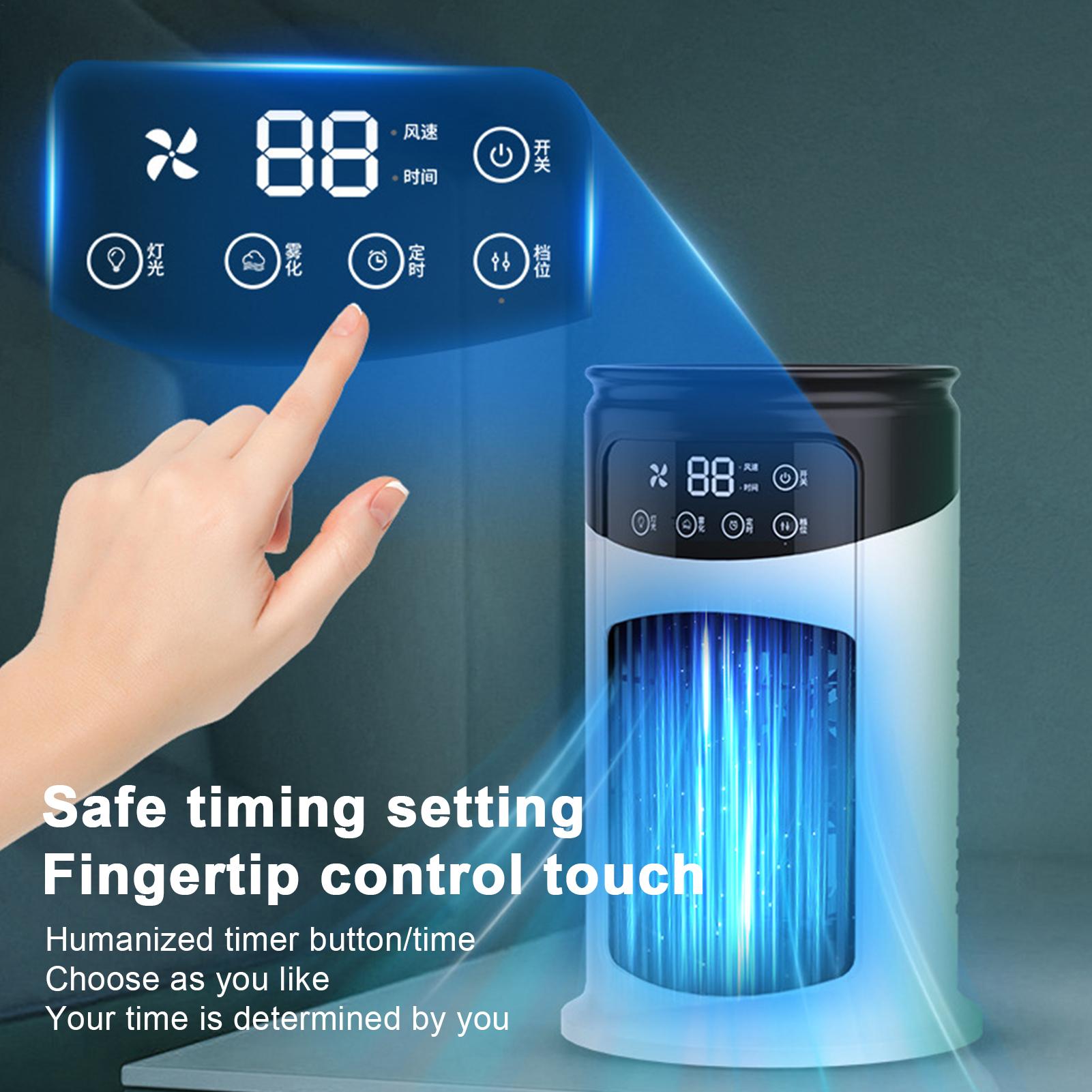 エアクーラー蒸発式エアクーラーポータブルAC 6段階速度調整 - Commercial Kitchen Ventilation のレビューと価格