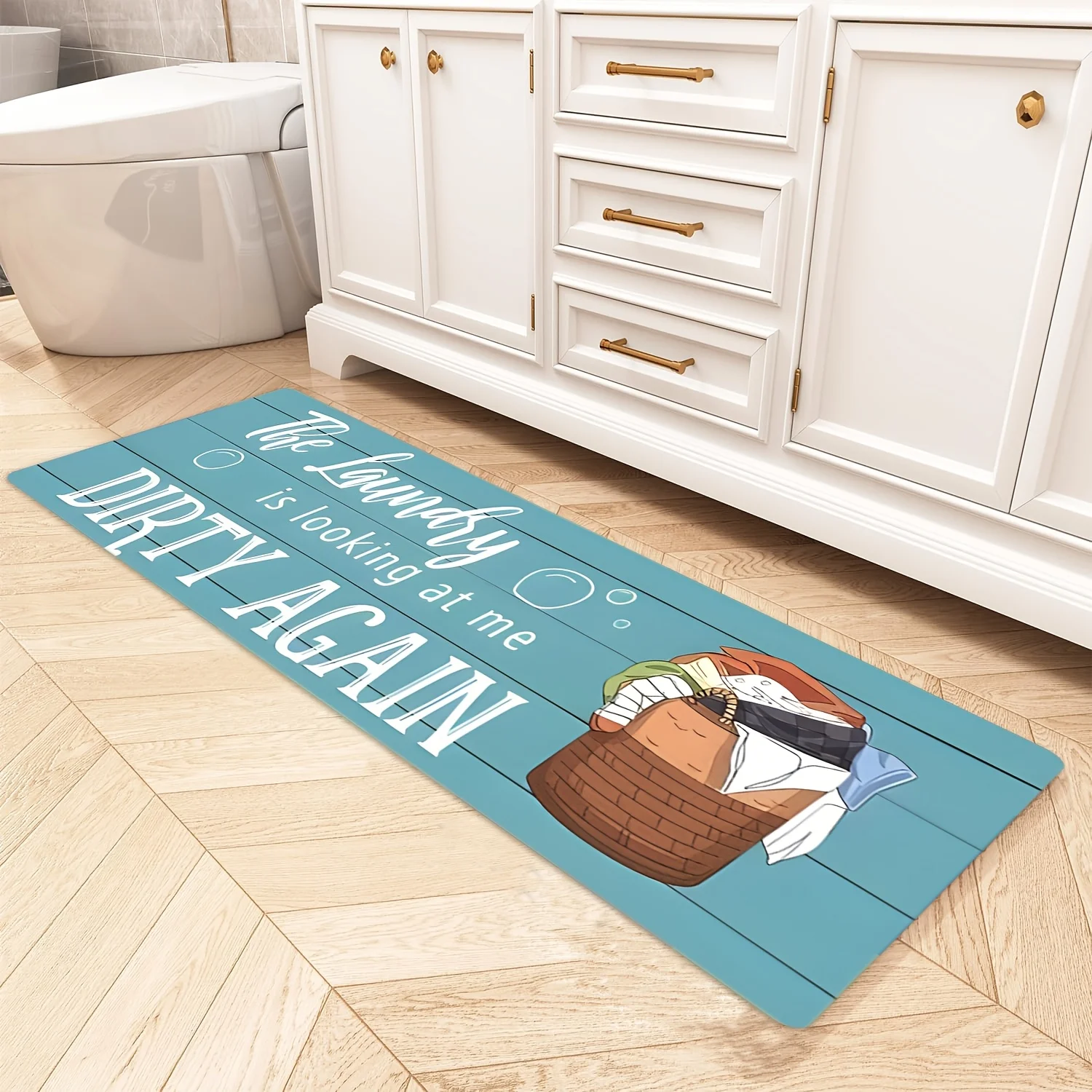 面白いランドリーの名言プリントキッチンランナーラグ、ランドリ - Commercial Kitchen Quotes のレビューと価格