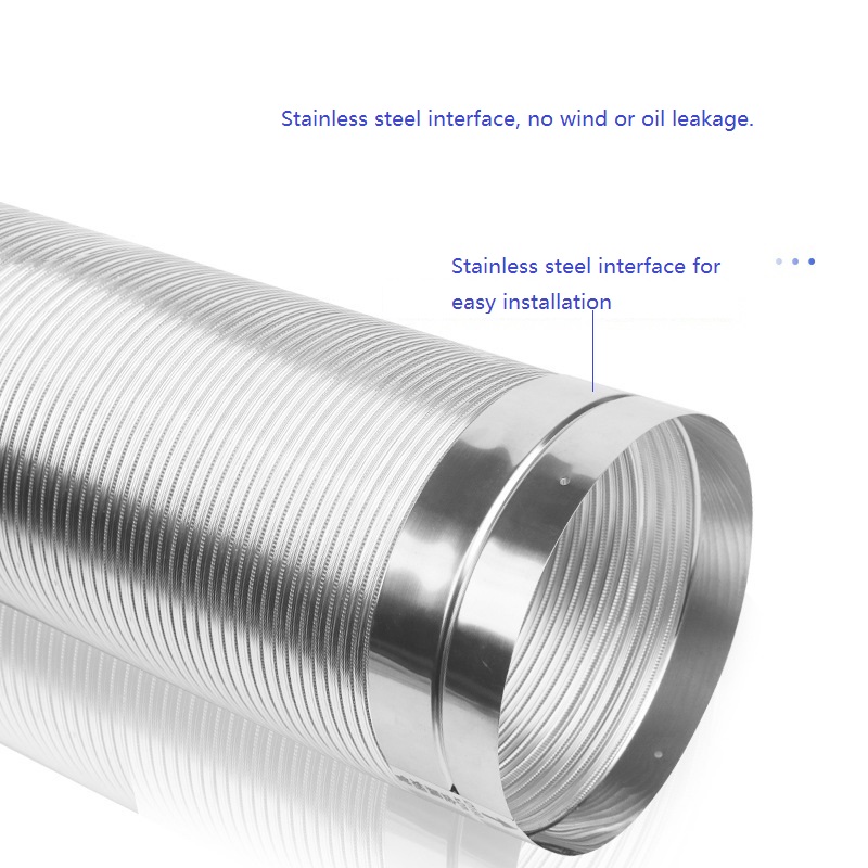 Φ90-180mm 純アルミニウム煙管半フレキシブル換気ダク - Commercial Kitchen Ventilation のレビューと価格