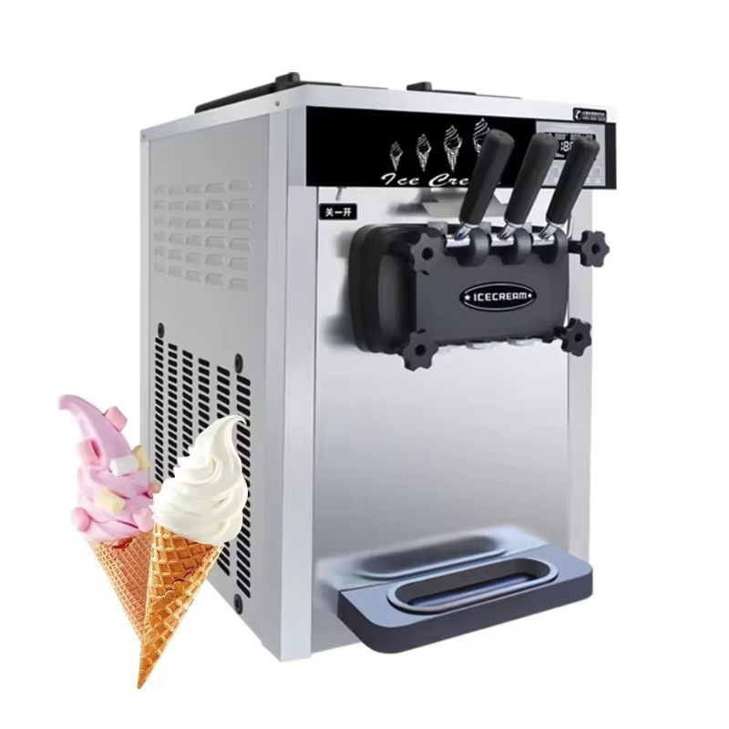 カスタマイズ可能な業務用ソフトクリームマシン、卓上ステンレス - Soft Serve Ice Cream Machine のレビューと価格