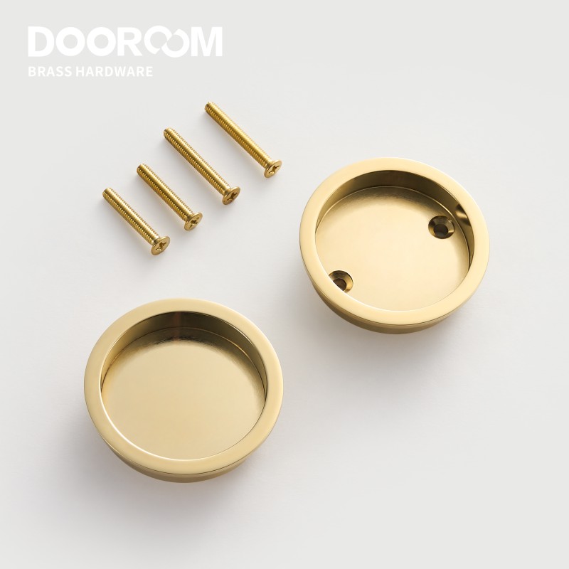 ドアロックセット真鍮引き戸ハンドルキッチンバスルームウッドド - Commercial Kitchen Door のレビューと価格