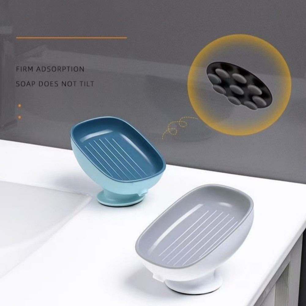 1個入り 超強力吸盤式 浴室用ソープディッシュ シャワー用滑 - Commercial Kitchen Utensil Organizer のレビューと価格