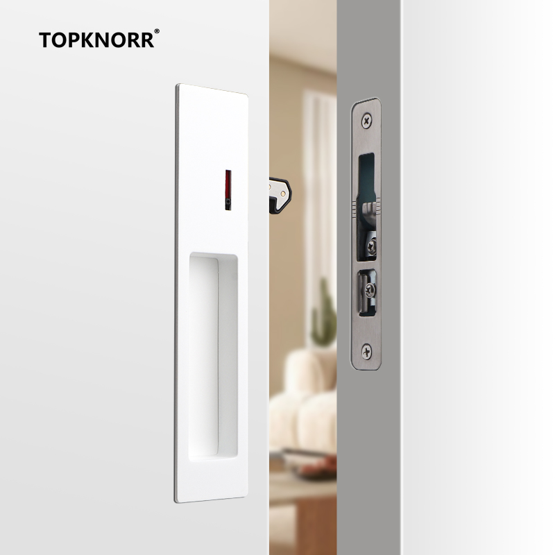 目に見えない引き戸用ロックプッシュプルフック木製ドア用内蔵隠 - Commercial Kitchen Door のレビューと価格