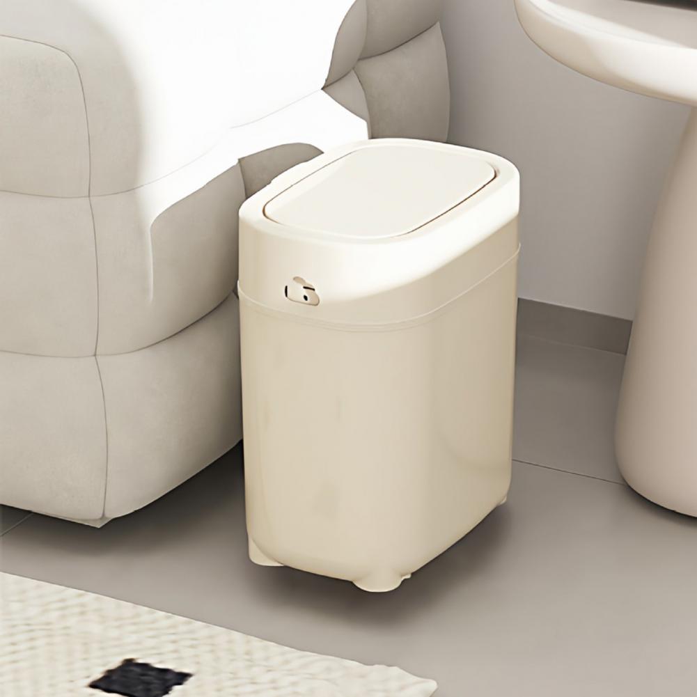 高脚＆ホイール付きゴミ箱、16L容量プレス式蓋付きゴミ箱、レ - Commercial Kitchen On Wheels のレビューと価格