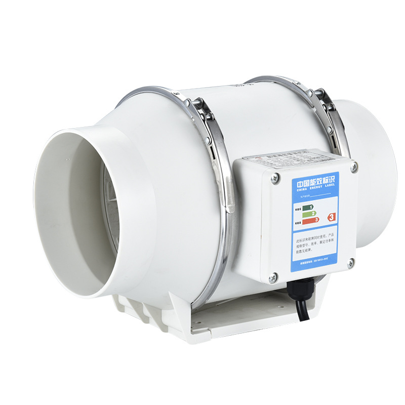 4 インチ 220V 排気ファンホームサイレントインラインパ - Commercial Kitchen Ventilation のレビューと価格