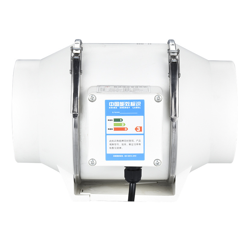 4 インチ 220V 排気ファンホームサイレントインラインパ - Commercial Kitchen Ventilation のレビューと価格