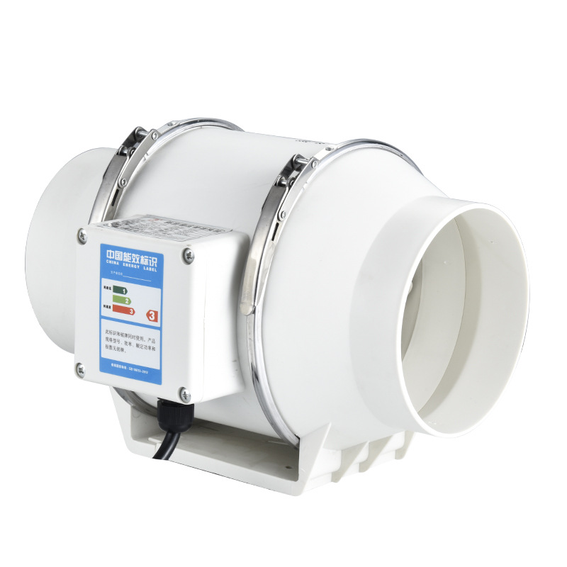 4 インチ 220V 排気ファンホームサイレントインラインパ - Commercial Kitchen Ventilation のレビューと価格