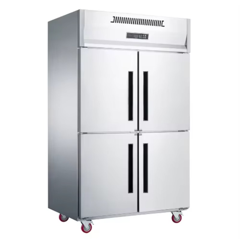 業務用ステンレス製直立型冷凍庫、二重温度4/6ドア冷蔵庫（ホ - Commercial Kitchen Door のレビューと価格
