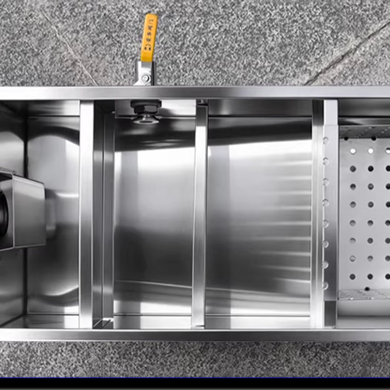 キッチン用グリーストラップ 小型油水分離器 ステンレス製グリ - Commercial Kitchen Grease Trap のレビューと価格