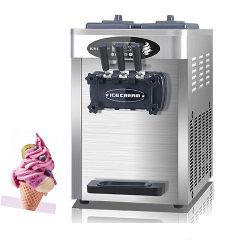 20-28L/hフロアスタンド型アイスクリームマシン業務用ソ - Soft Serve Ice Cream Machine のレビューと価格