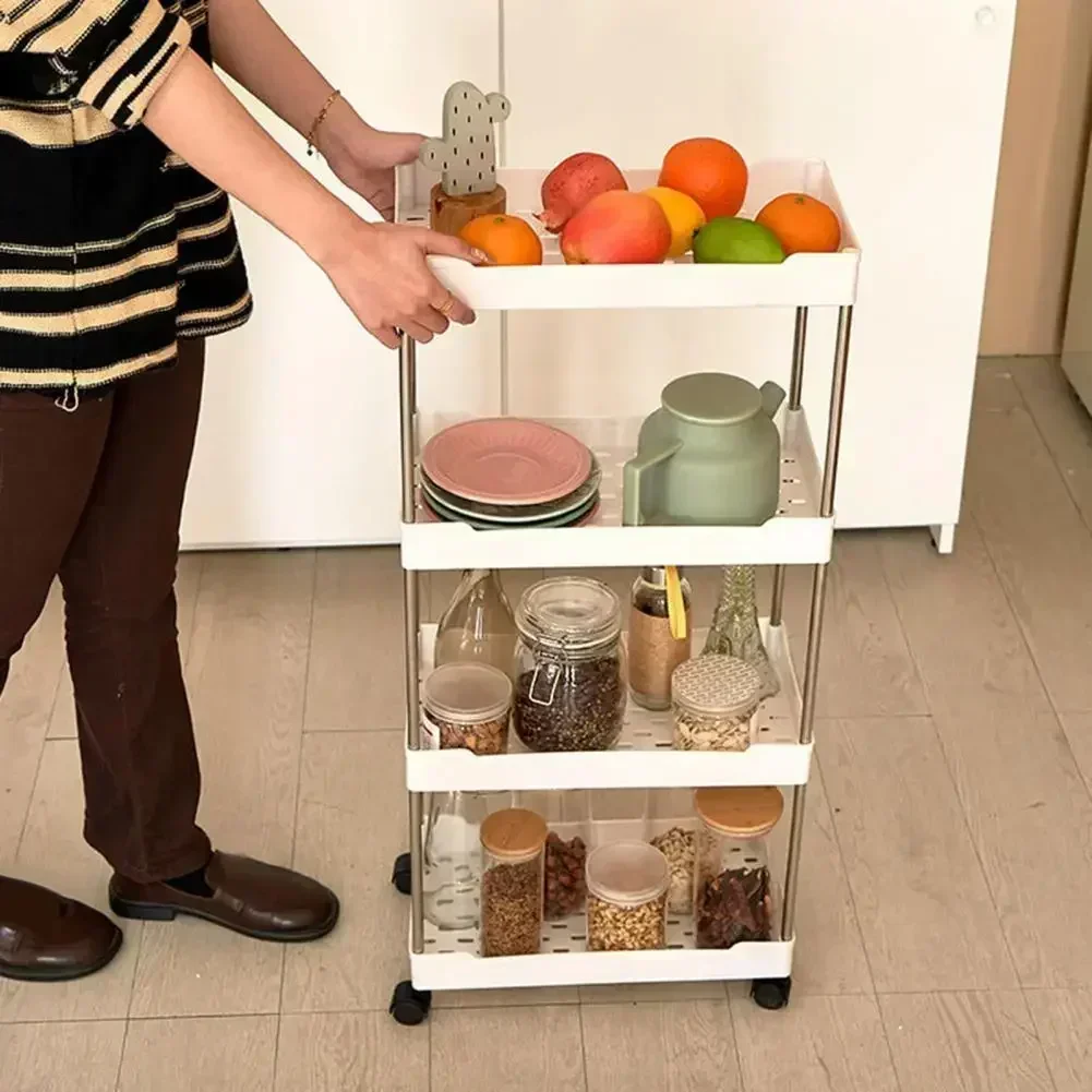 2025 収納カートトロリーラック - キッチン、寝室、バス - Commercial Kitchen Island のレビューと価格