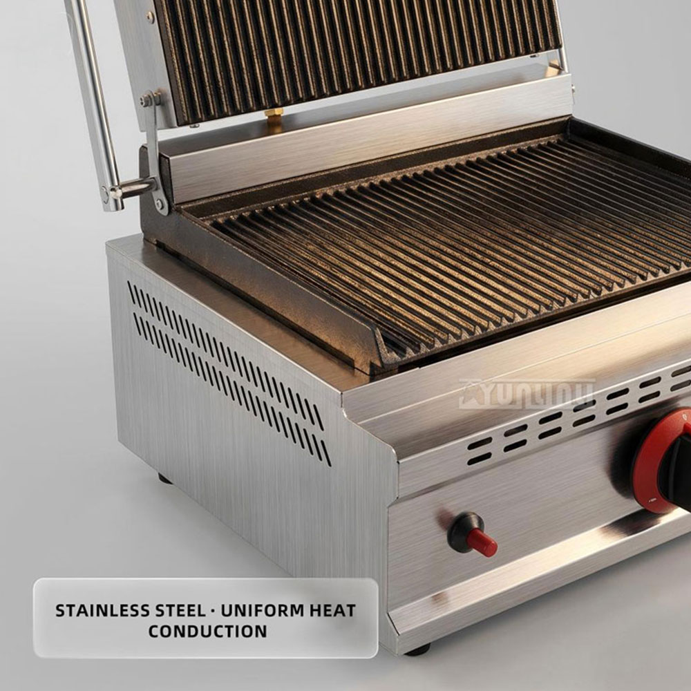 GH-812 ガス圧プレートグリルステーキサンドイッチマシン - Commercial Kitchen Grill のレビューと価格
