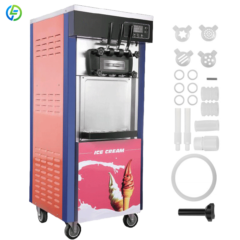カスタマイズ可能なアイスクリーム製造機 22-28L/H ア - Soft Serve Ice Cream Machine のレビューと価格