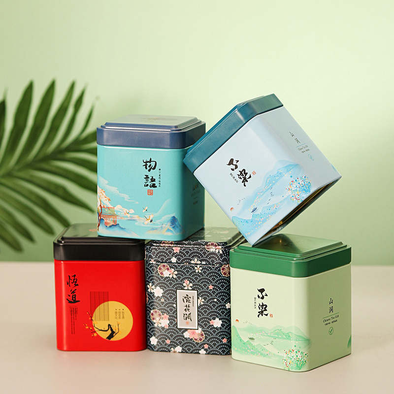 茶密封ボックスキッチン保存容器瓶ブリキ角缶キャンディー鉄キャ - Commercial Kitchen Utensil Organizer のレビューと価格