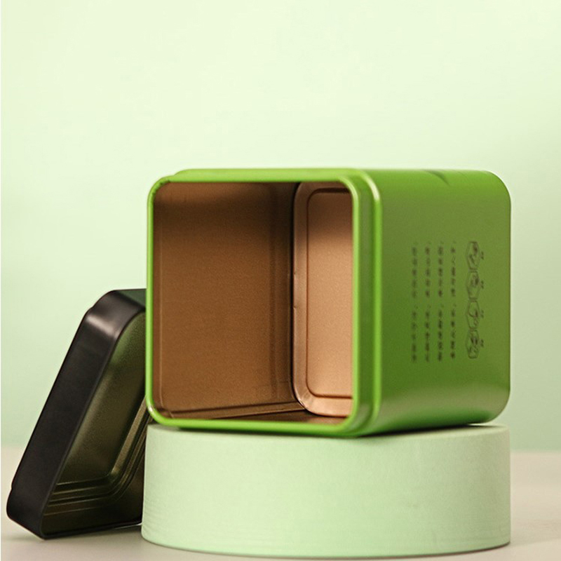 茶密封ボックスキッチン保存容器瓶ブリキ角缶キャンディー鉄キャ - Commercial Kitchen Utensil Organizer のレビューと価格