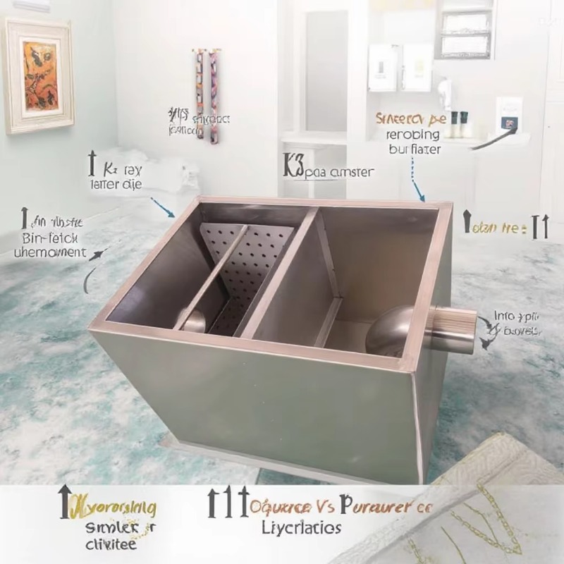 業務用厨房シンク用新型ステンレス製グリーストラップ、レストラ - Commercial Kitchen Grease Trap のレビューと価格